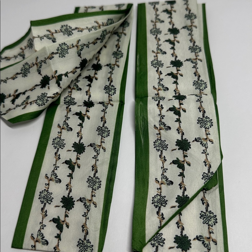 Two Thin Purse Scarves / Hair Bands / Scarves- #1399